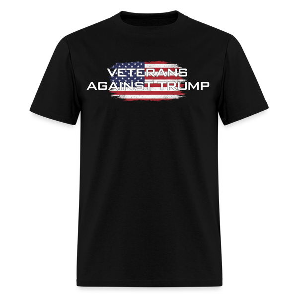 Veterans Againts Trump T Shirt - 4 - black
