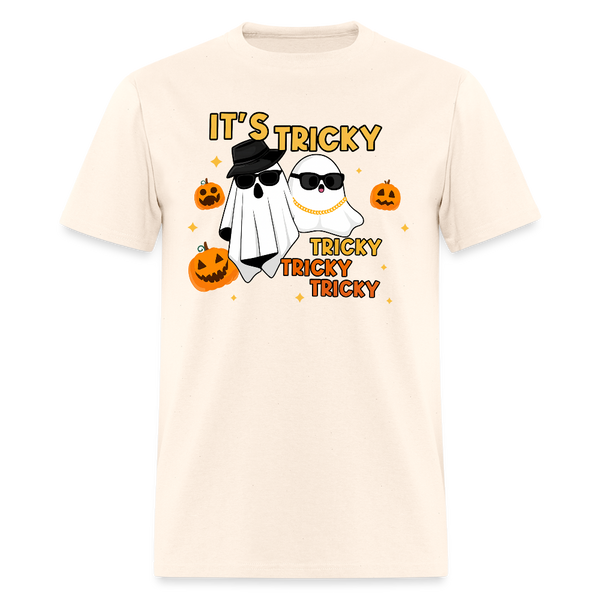 It's Tricky Tricky Tricky Halloween T Shirt - natural
