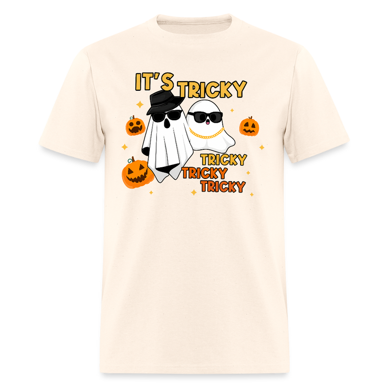 It's Tricky Tricky Tricky Halloween T Shirt - natural