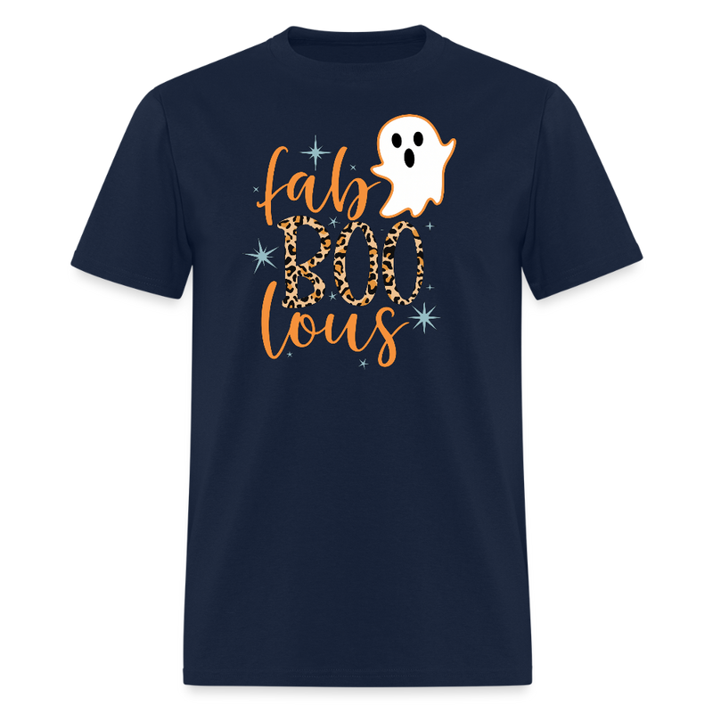 Fab Boo Lous Halloween T Shirt - navy