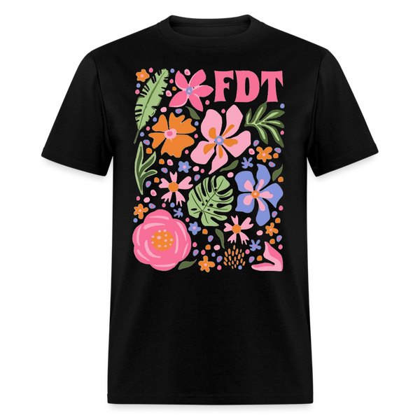 Subtle Anti Trump FDT T Shirt - black