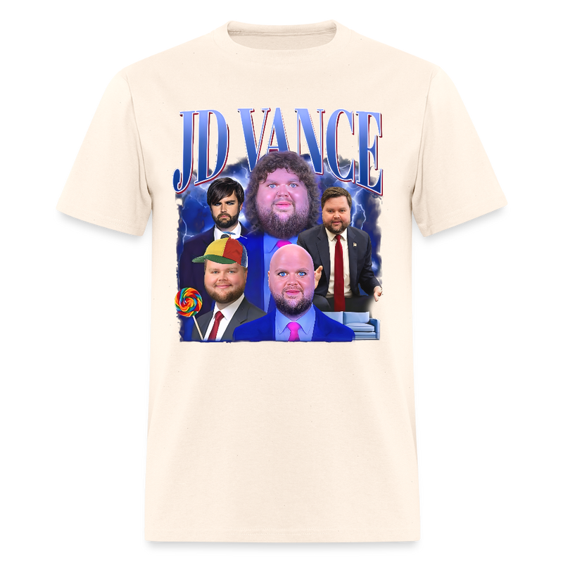 JD Vance Meme T Shirt - natural