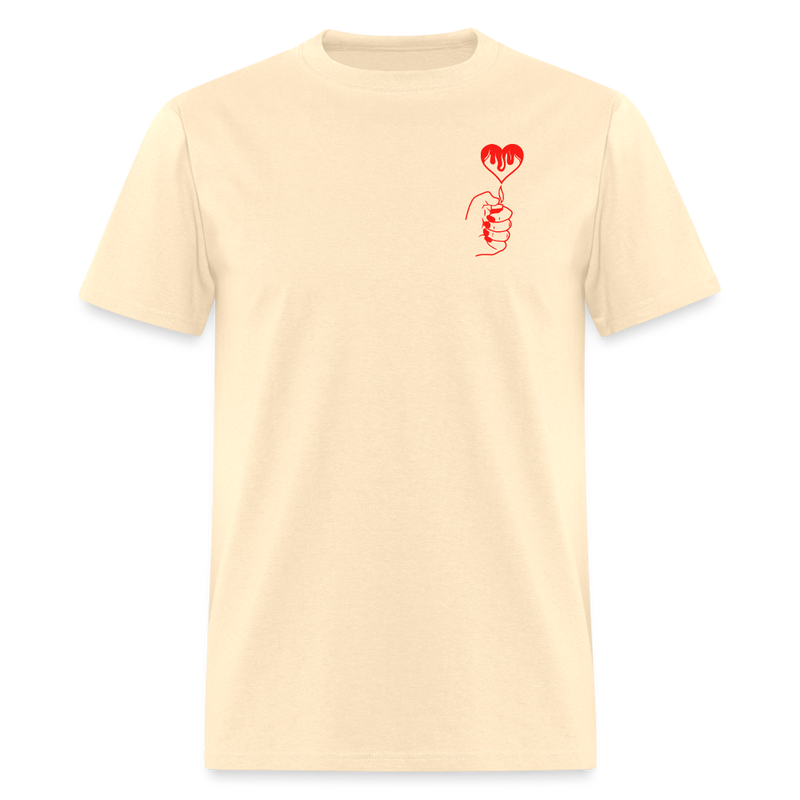 Raise Hell Girl T Shirt - natural