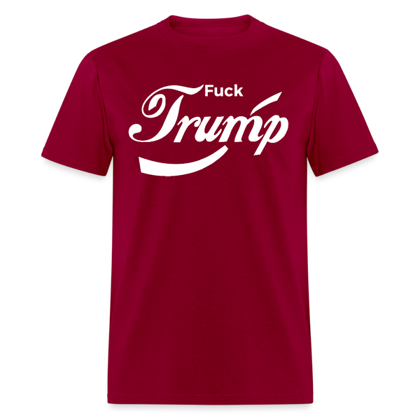 F*ck Trump T Shirt - dark red