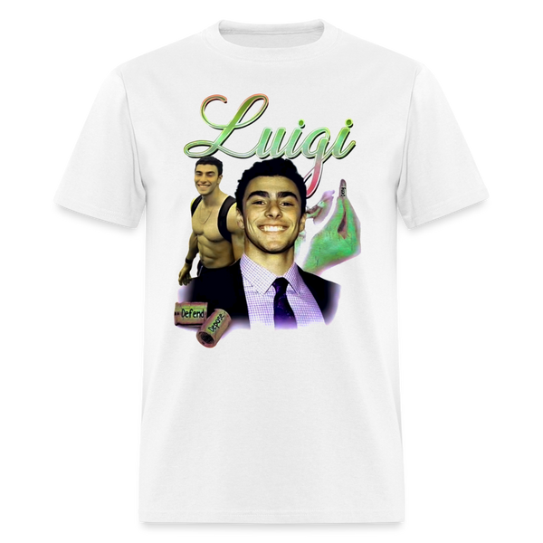 Luigi T Shirt - white