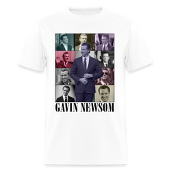 Gavin Newsom Eras Tour T Shirt - white