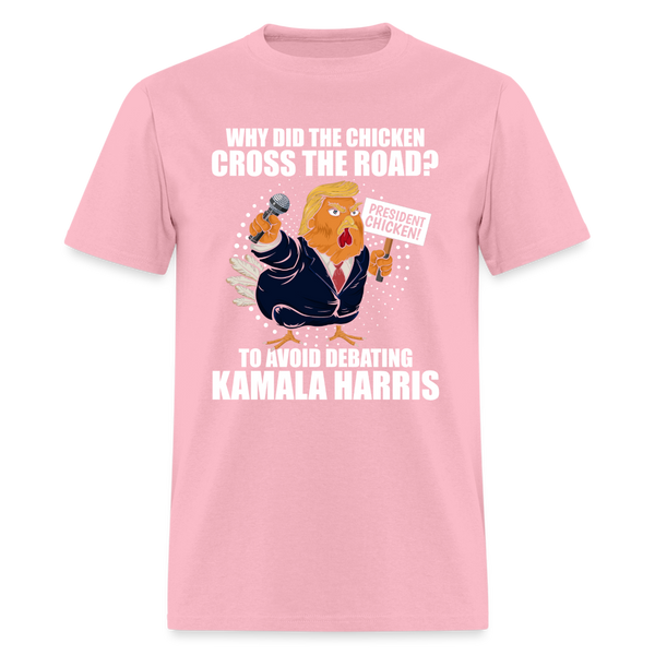 Presidential Chicken: Leading the Pecking Order T-Shirt - pink