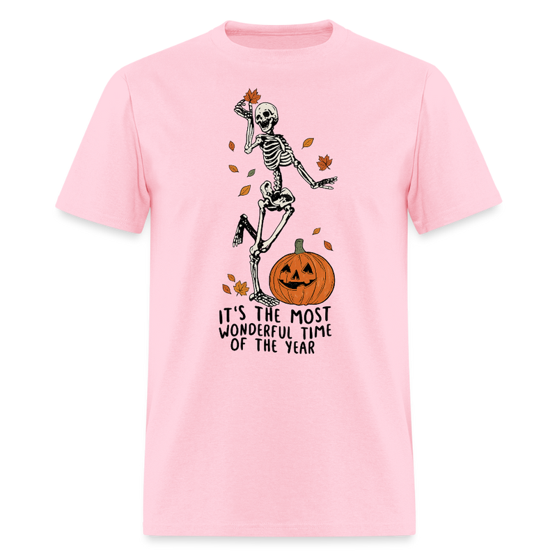 Halloween Autumn Pumpkin T Shirt - pink
