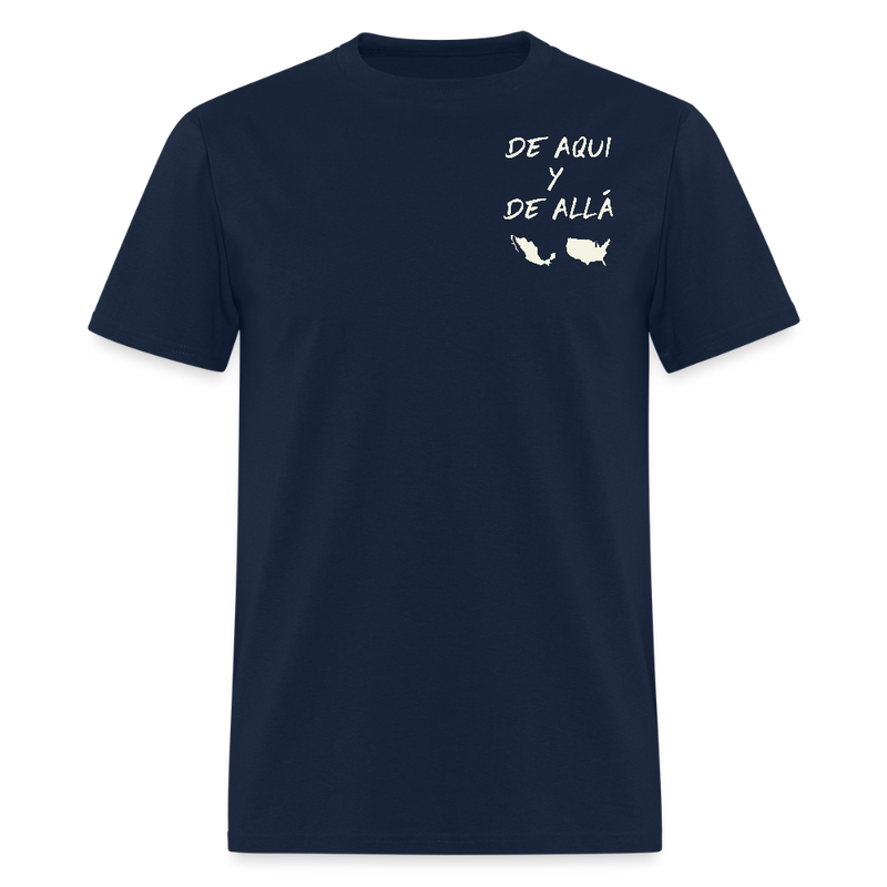 We Are Not Lost Between Two Worlds T Shirt - navy
