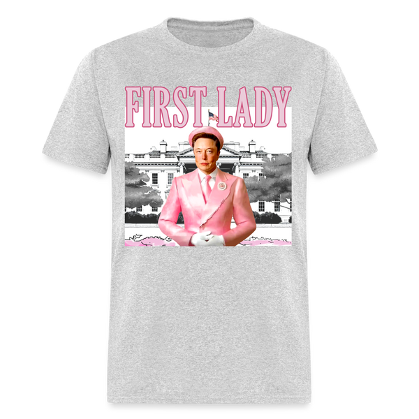First Lady T Shirt - heather gray