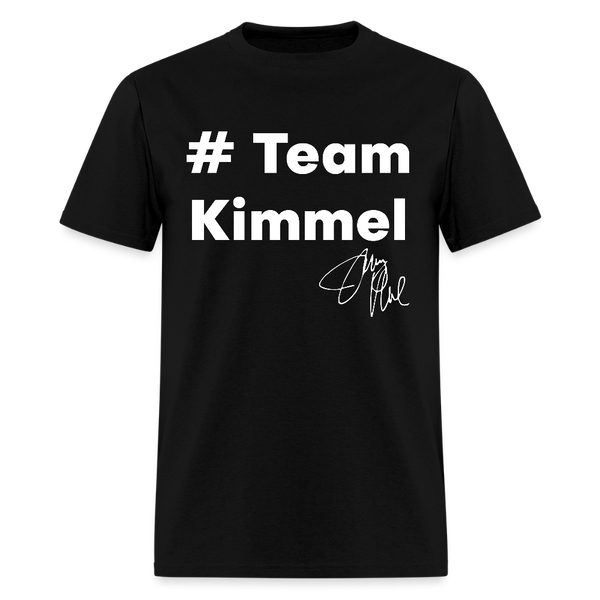 Team Kimmel Signature T Shirt - black