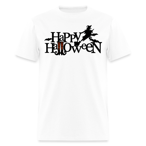 Happy Halloween T Shirt - white