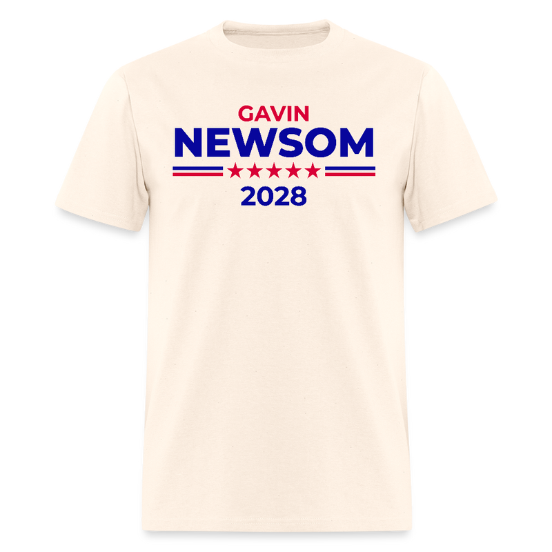 Gavin Newsom 2028 T Shirt - natural