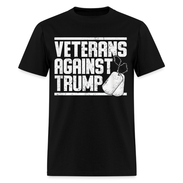 Veterans Againts Trump T Shirt - 2 - black