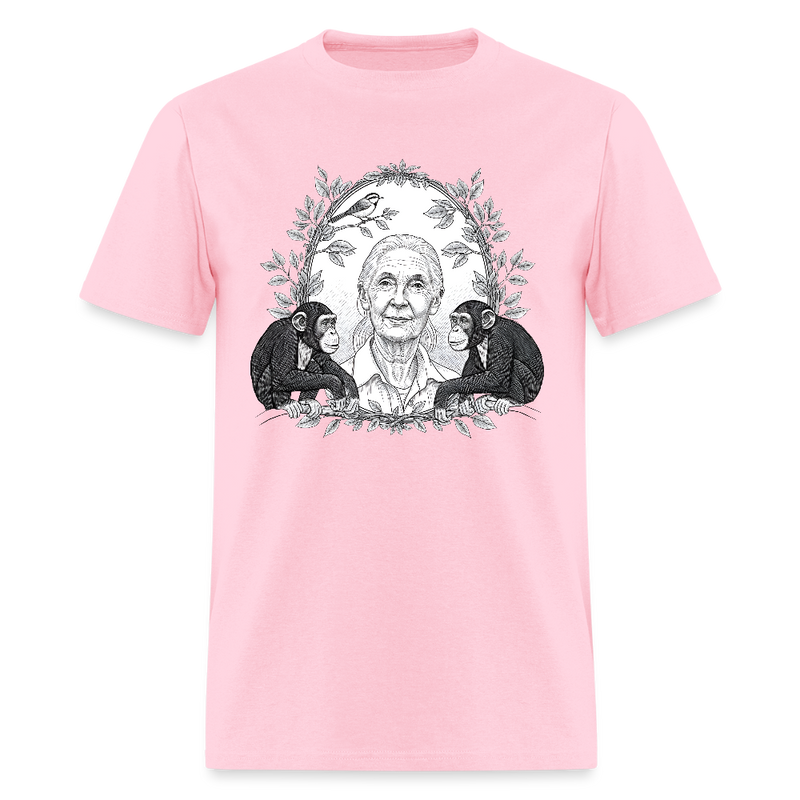 RIP Jane Goodall T Shirt - 3 - pink