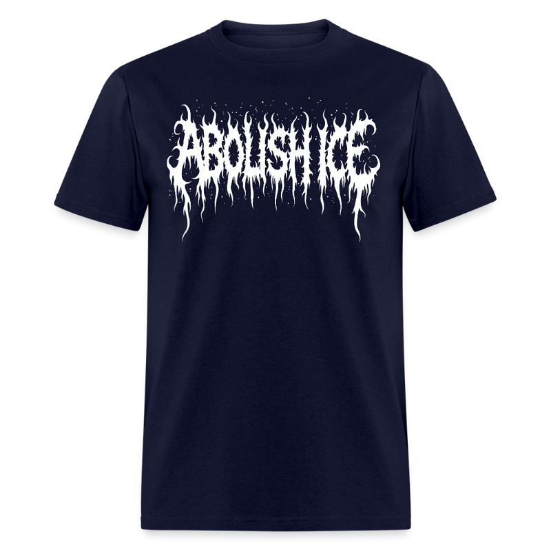Abolish ICE T Shirt - navy