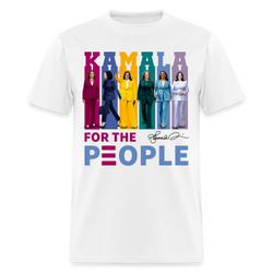 Kamala For The People T Shirt - white