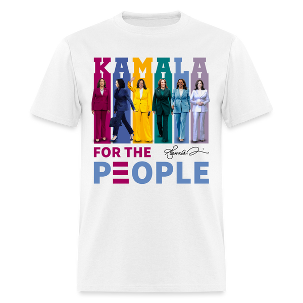 Kamala For The People T Shirt - white