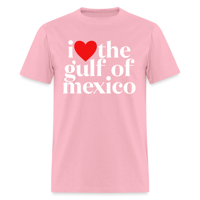 I Love The Gulf Of Mexico T Shirt - 2 - pink