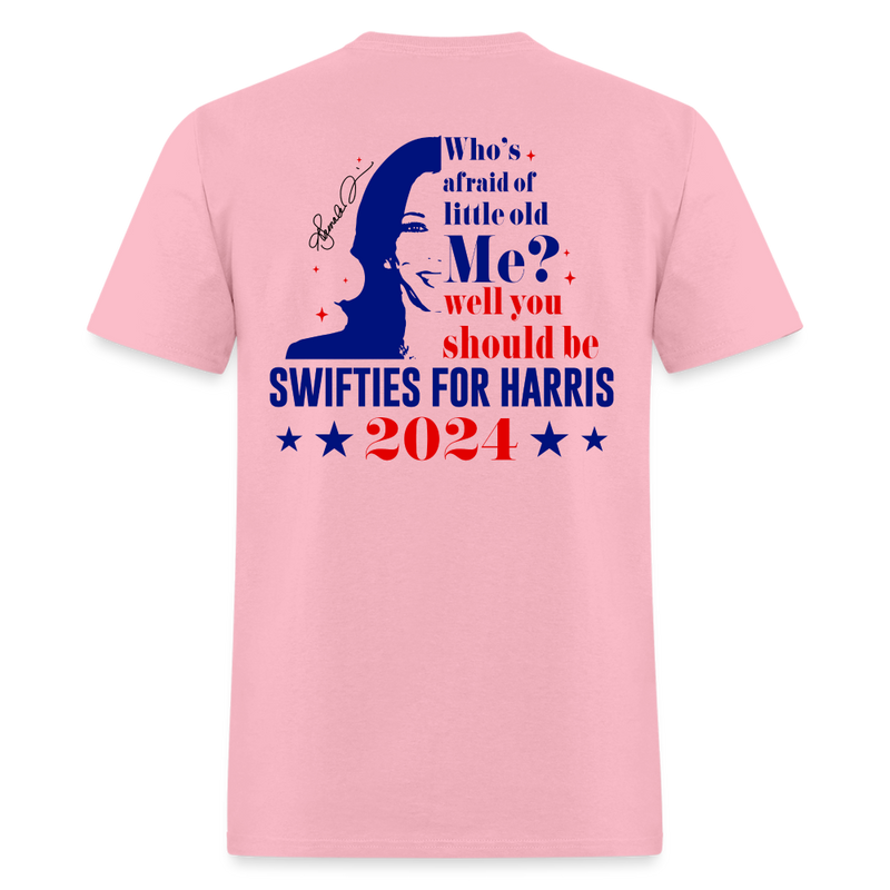 Swifties For Harris T Shirt - pink