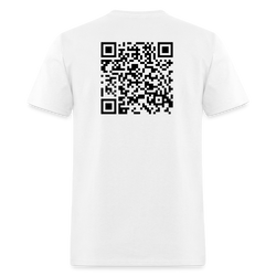 Isaiah 54:17 Verse QR Code T Shirt - white
