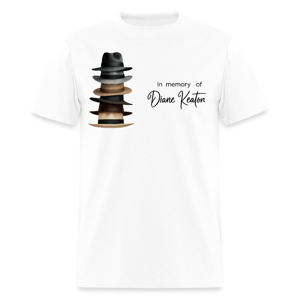 Diane Keaton T Shirt - 12 - white