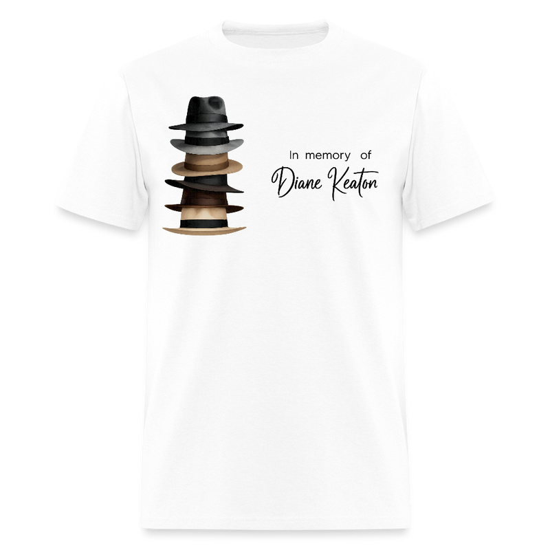 Diane Keaton T Shirt - 12 - white