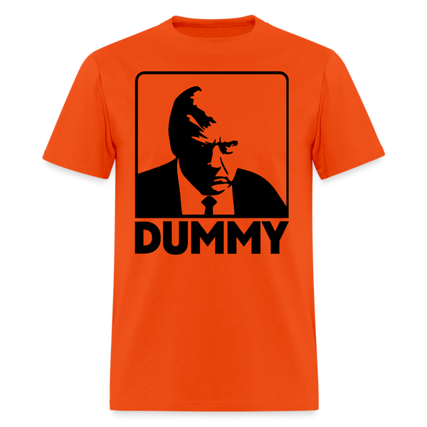 Dummy Trump T Shirt - orange