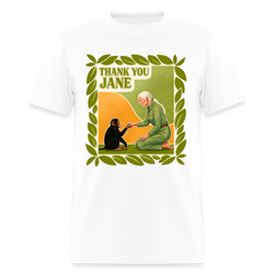 Thank You Jane Goodall T Shirt - 4 - white
