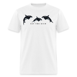 Eat The Rich T Shirt - 2 - white