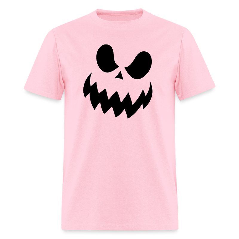 Pumpkin Faces Halloween T Shirt - 5 - pink