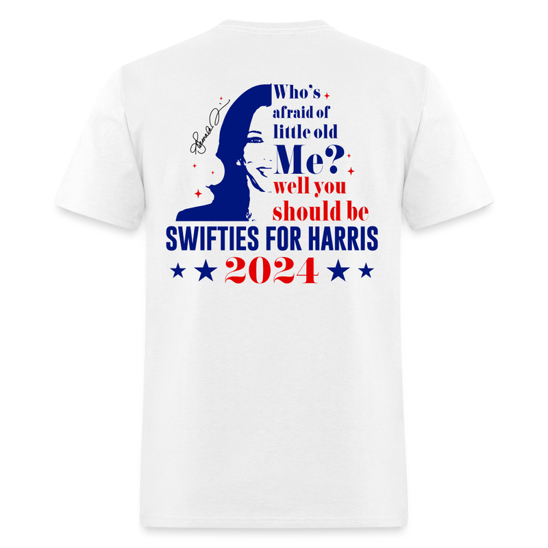 Swifties For Harris T Shirt - white