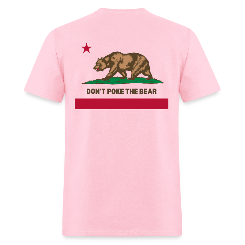 Don't Poke the Bear T Shirt - pink
