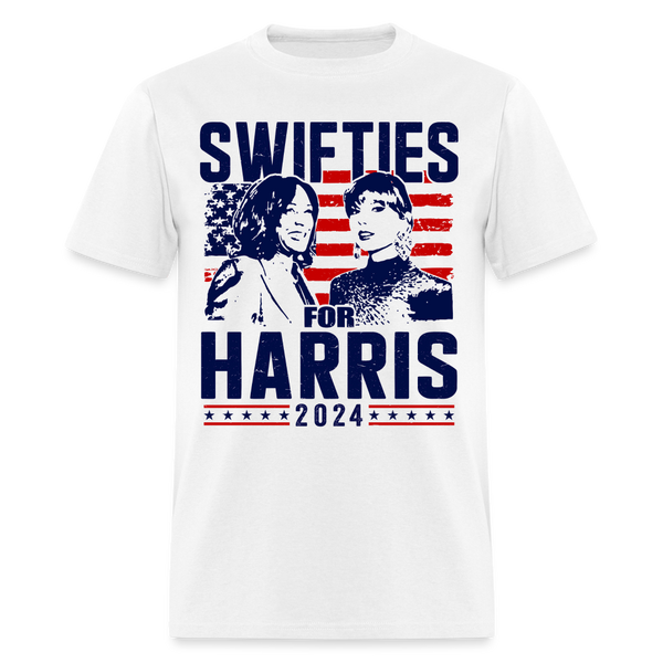 Swifties For Harris 2024 T Shirt - white