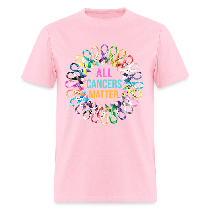 All Cancer Matters Breast Cancer Awareness Month T Shirt - pink