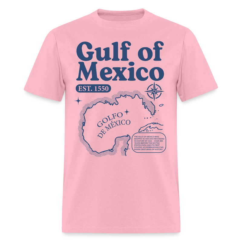 Gulf of Mexico Est. 1550 T Shirt - 3 - pink