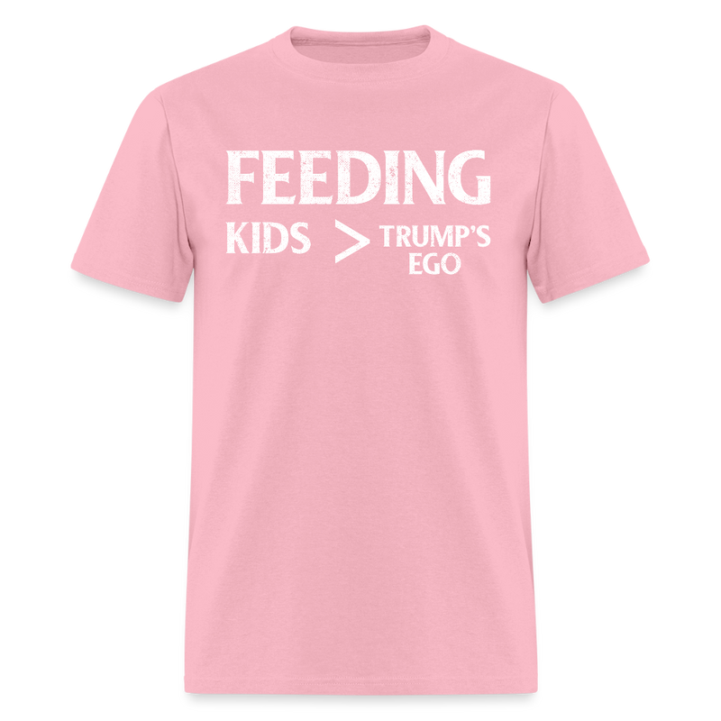 Feeding Kids > Feeding Trump’s Ego T Shirt - pink