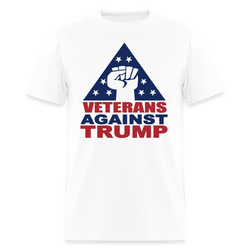 Veterans Againts Trump T Shirt - 10 - white