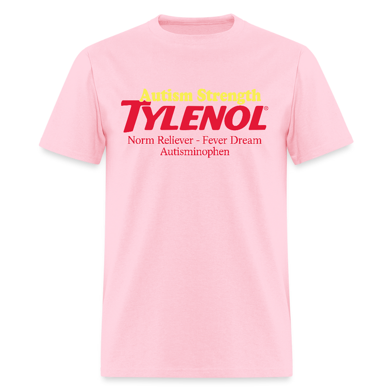 Autism Strength Tylenol T Shirt - pink