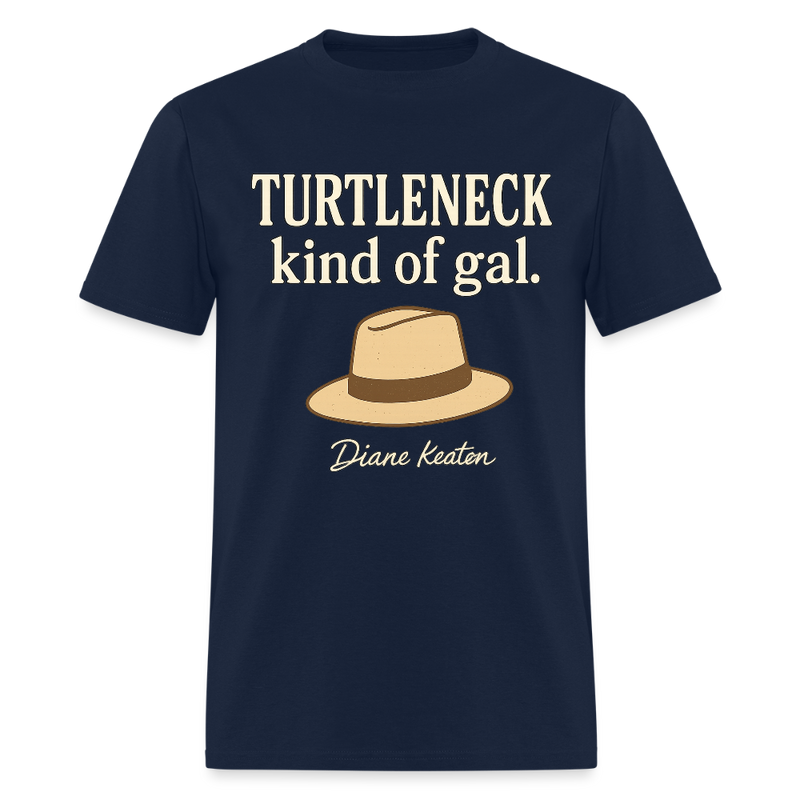 Diane Keaton T Shirt - 18 - navy