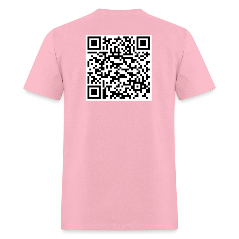Corinthians 10:31 Verse QR Code T Shirt - pink