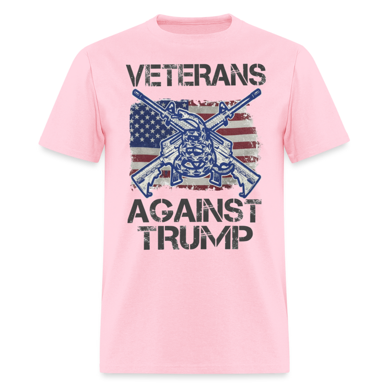 Veterans Againts Trump T Shirt - 11 - pink