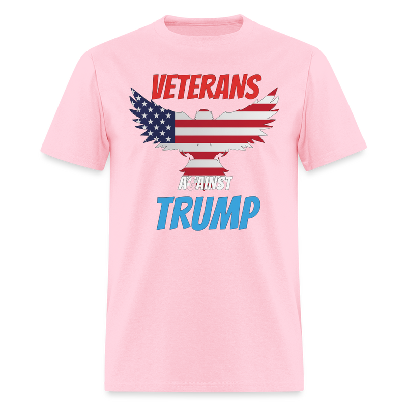 Veterans Againts Trump T Shirt - pink