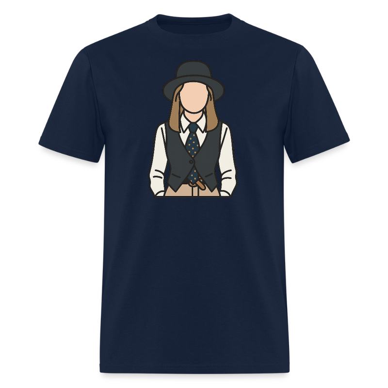 Diane Keaton T Shirt -1 - navy