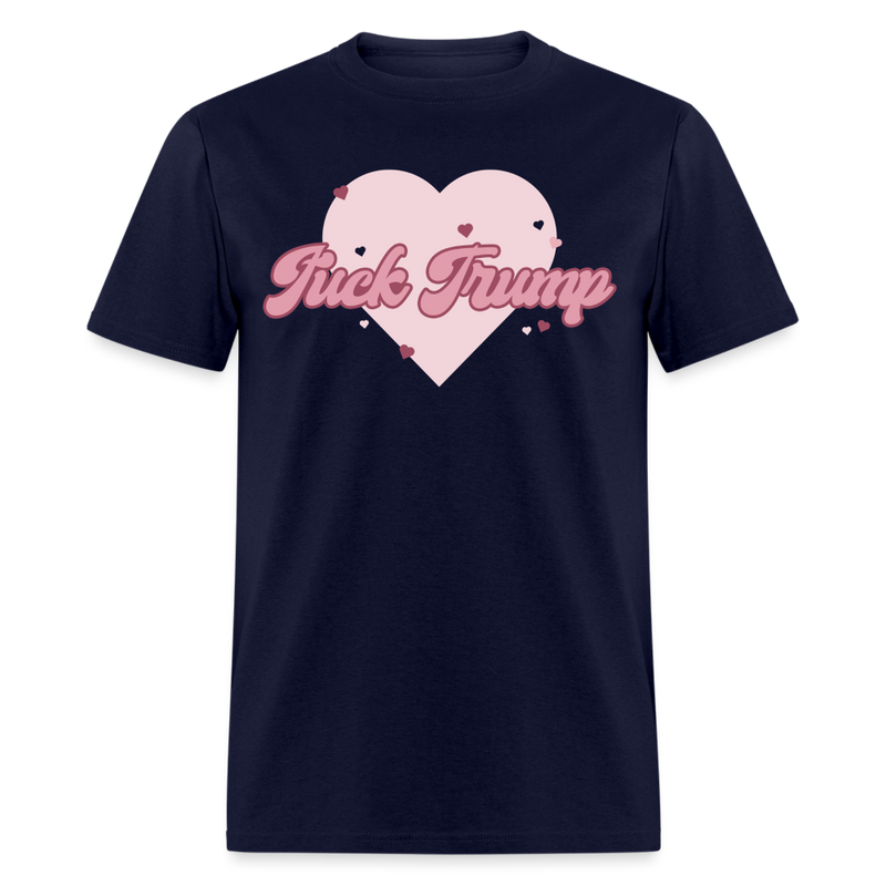 Girly F Trump T Shirt - navy