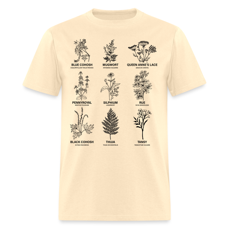 Herbs For Reproductive Freedom T Shirt - natural