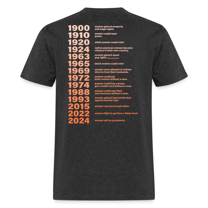 They Didn't Burn Witches T Shirt - heather black