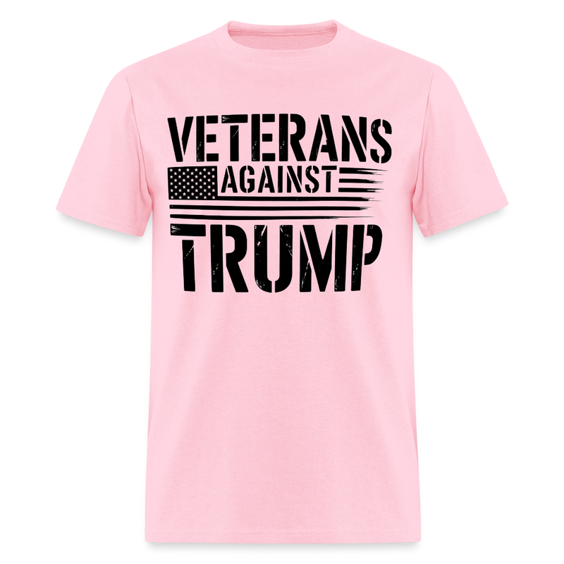 Veterans Againts Trump T Shirt - 7 - pink