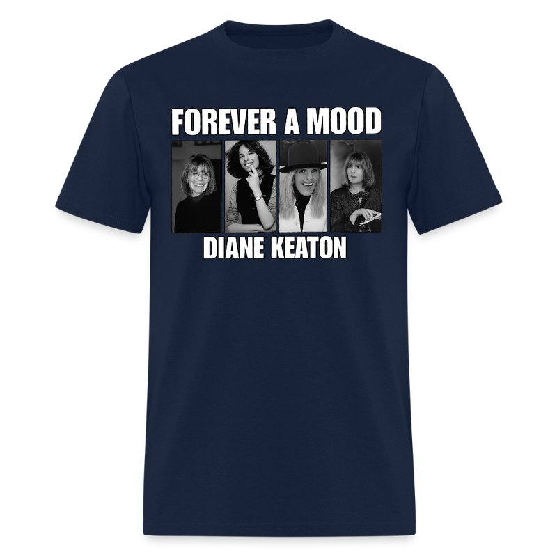 Diane Keaton T Shirt - 5 - navy
