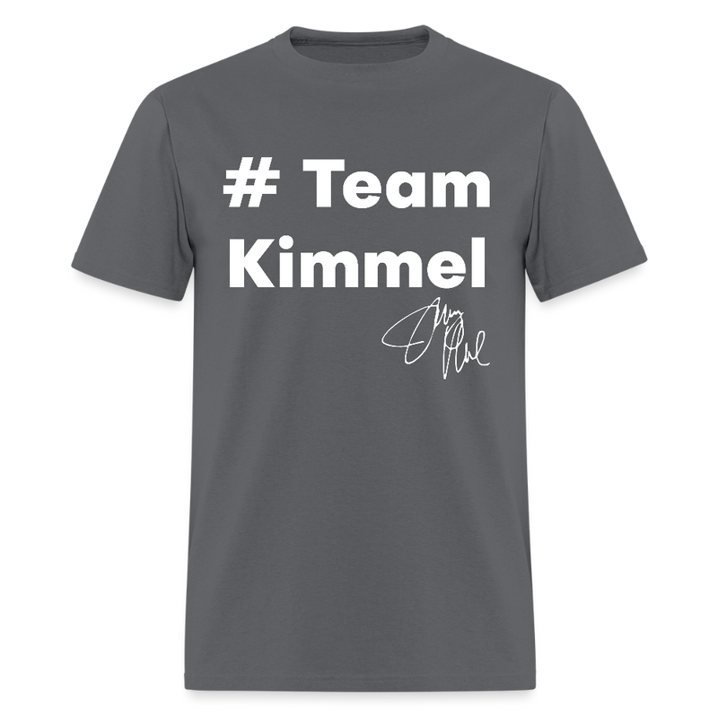 Team Kimmel Signature T Shirt - charcoal